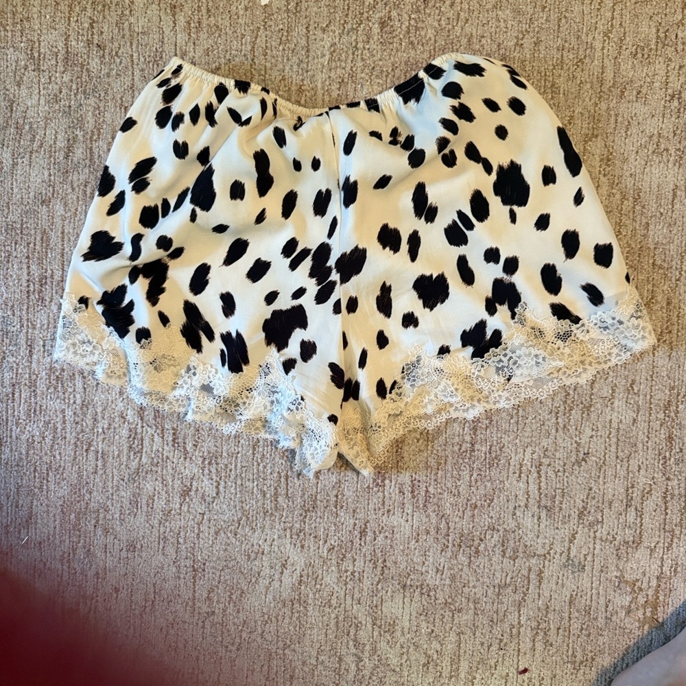 Abercrombie & Fitch Cow Print Shorts